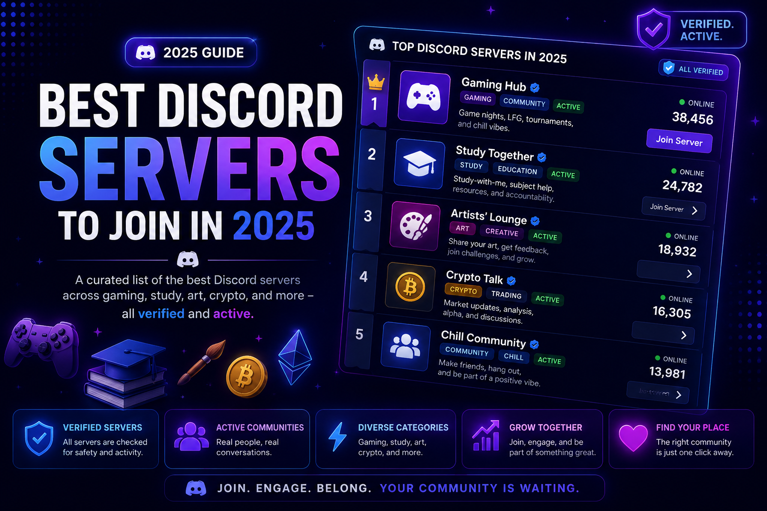 Best Discord Servers to Join in 2025