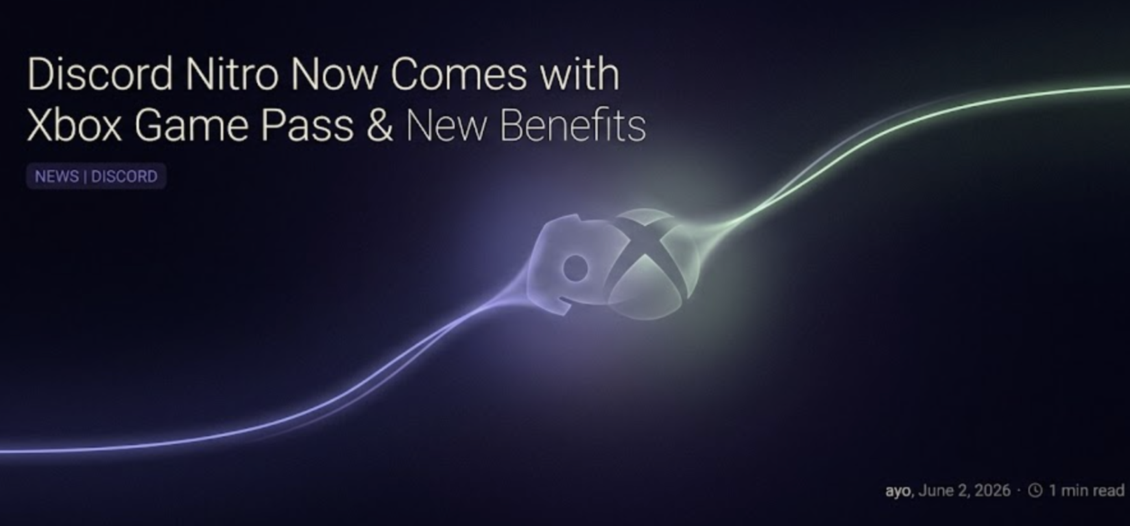 Discord Nitro Now Comes with Xbox Game Pass & New Benefits