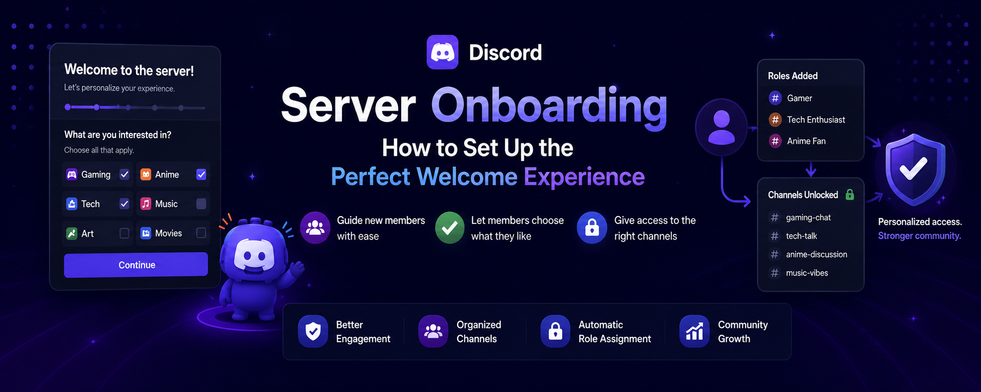 Discord Server Onboarding: How to Set Up the Perfect Welcome Experience