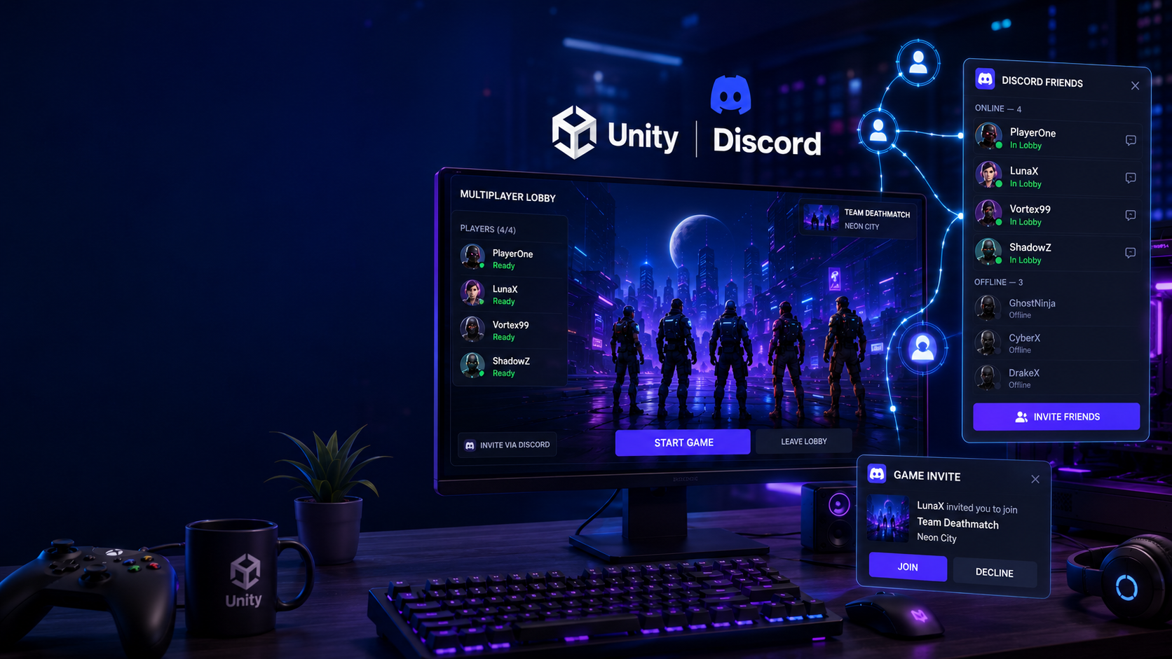 Discord Friends in Unity: How to Connect Players with Discord Social SDK