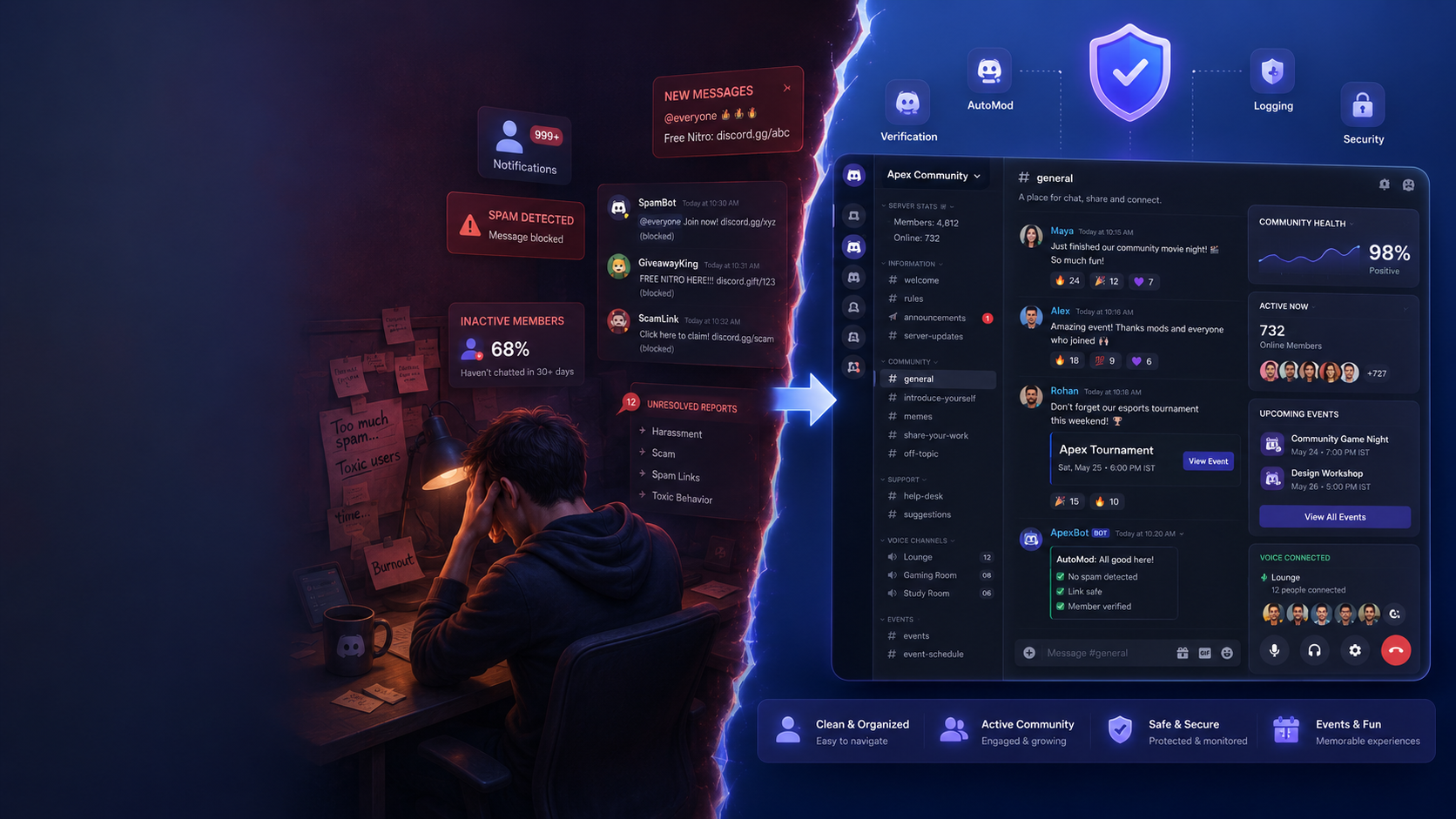 The Dark Side of Managing a Discord Server (And How to Fix It)