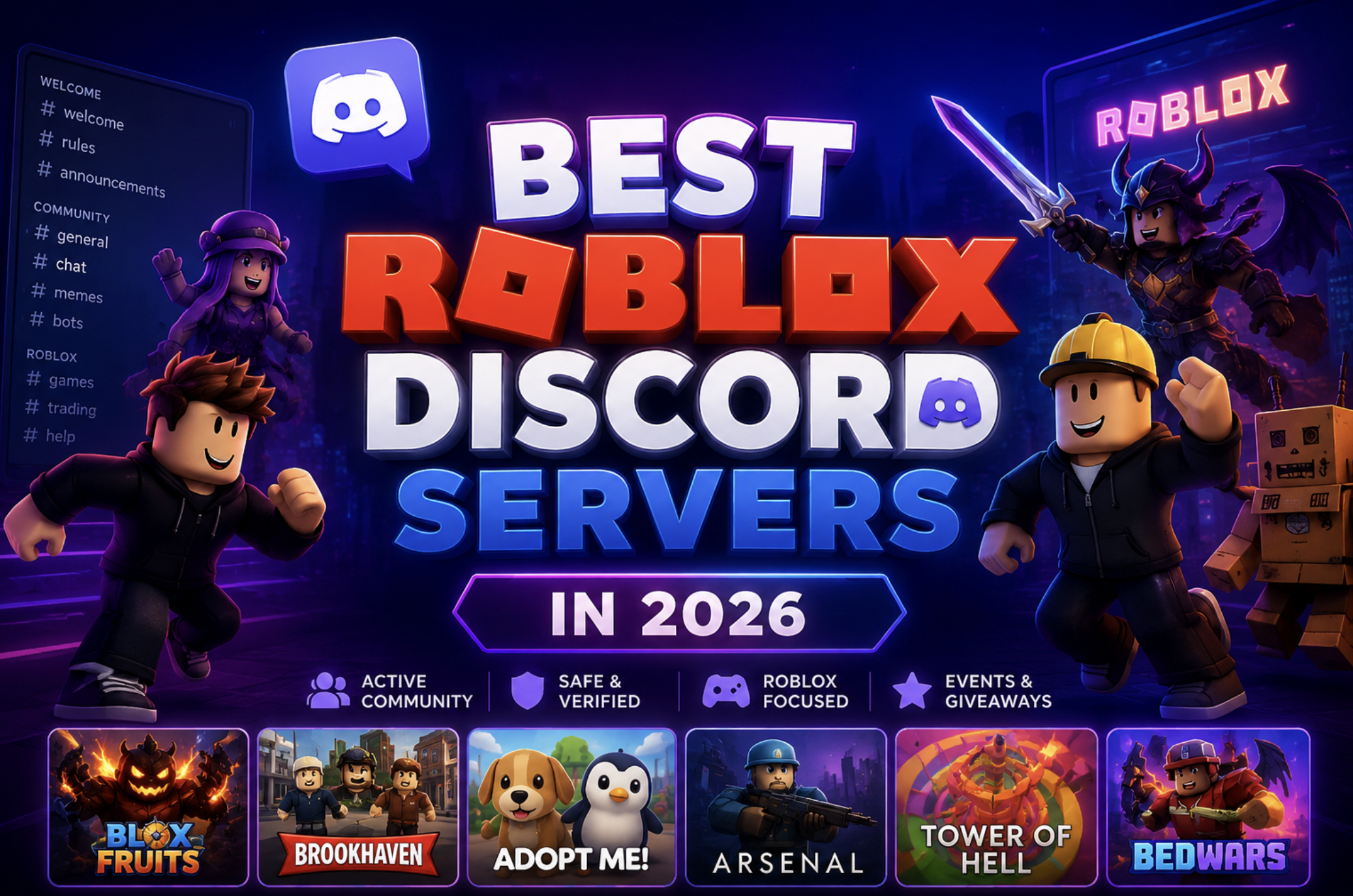 Best Roblox Discord Servers in 2026