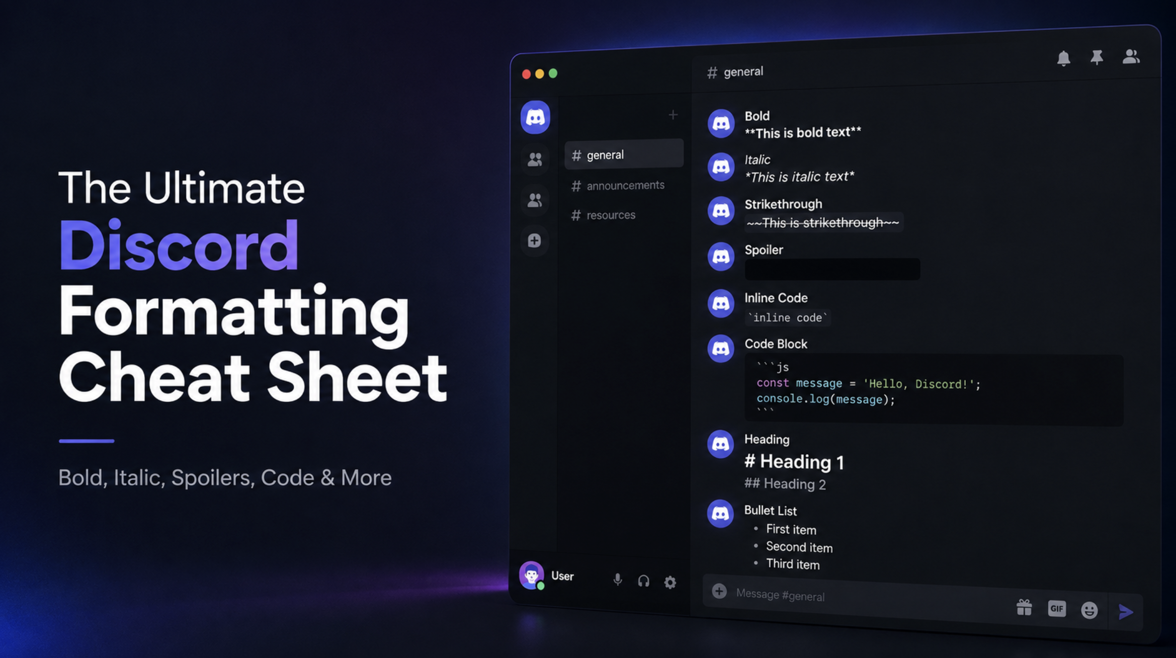 The Ultimate Discord Formatting Cheat Sheet