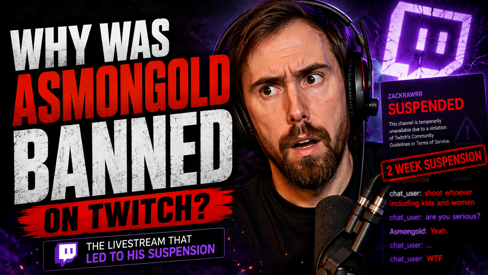 Why Was Asmongold Banned on Twitch? The Shocking Livestream That Led to His Suspension
