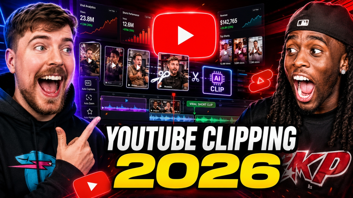 How YouTube Clipping Works in 2026: The Business Behind Viral Shorts, Automation, and Creator Monetization