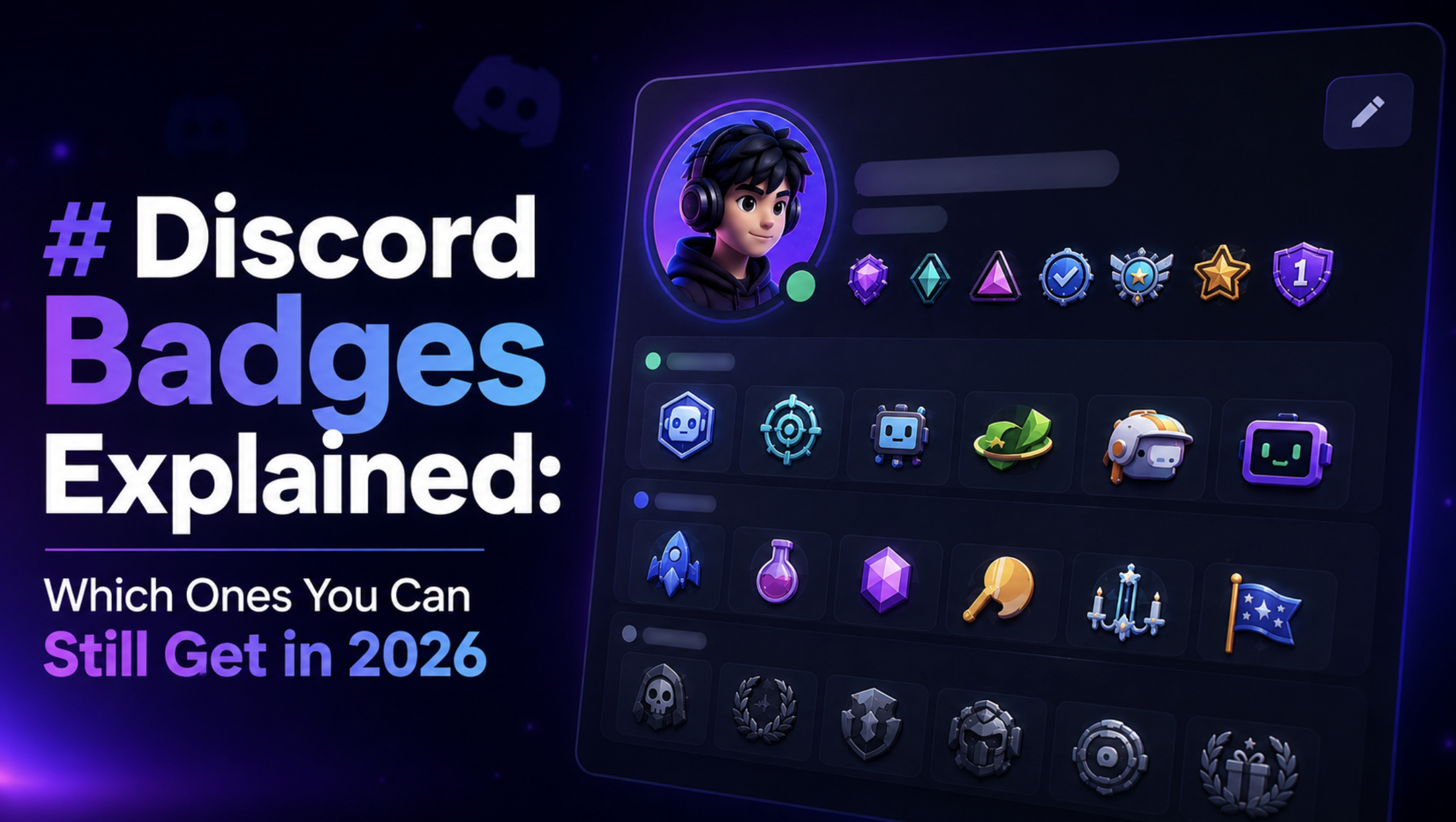 Discord Badges Explained: Which Ones You Can Still Get in 2026