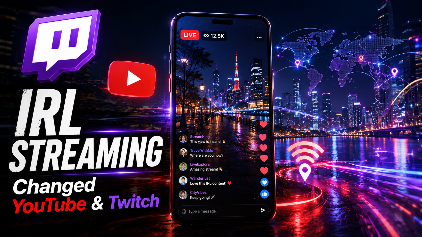 How IRL Streaming Changed YouTube and Twitch Forever