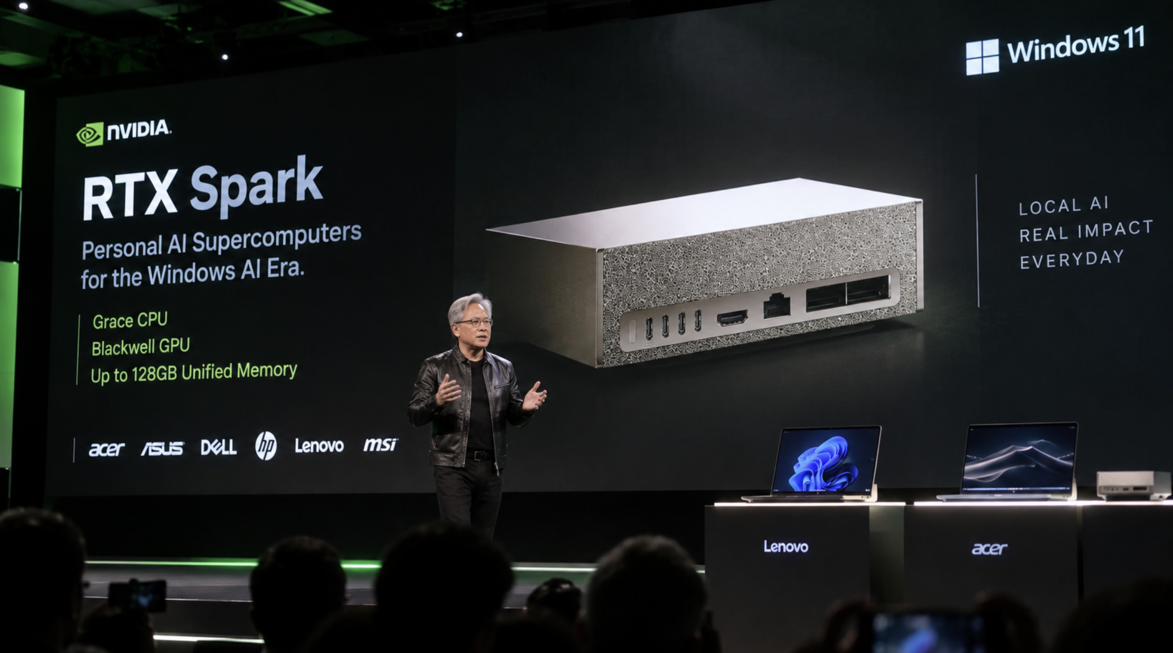 Nvidia RTX Spark PCs: Why 128GB Memory Changes Local AI