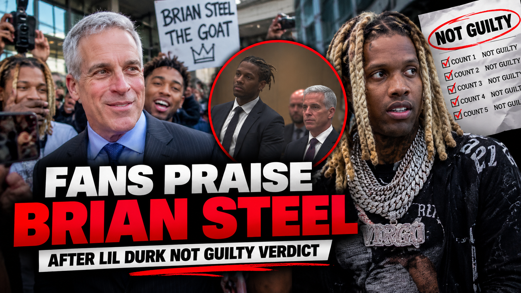 Fans Crown Brian Steel the “GOAT” After Lil Durk Beats Murder-for-Hire Case