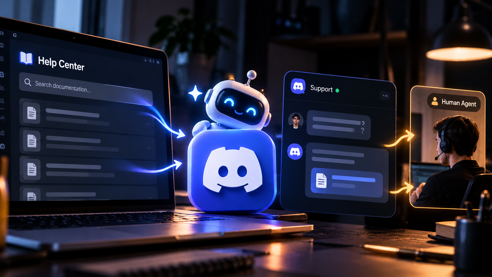 Automating Your #Get Support Channel: Integrating Help Center AI into Discord