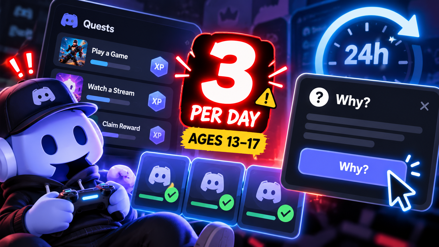 Discord Quest Limits for Teens Explained
