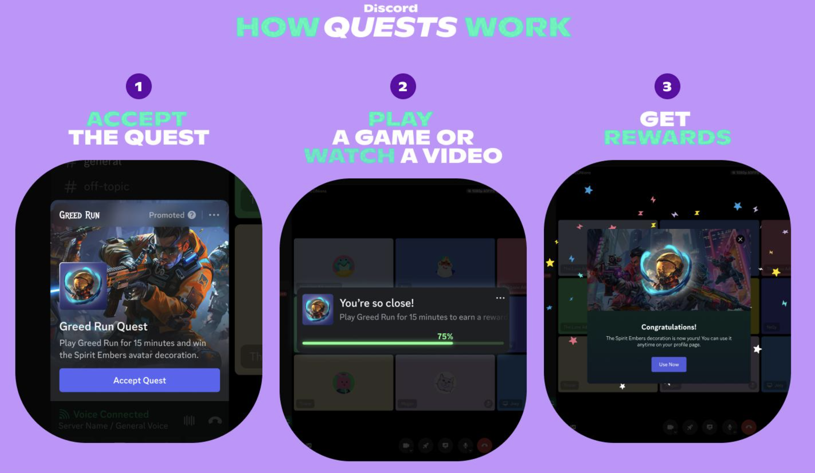 Nitro Quest Perk: Keep Quest Decorations Longer
